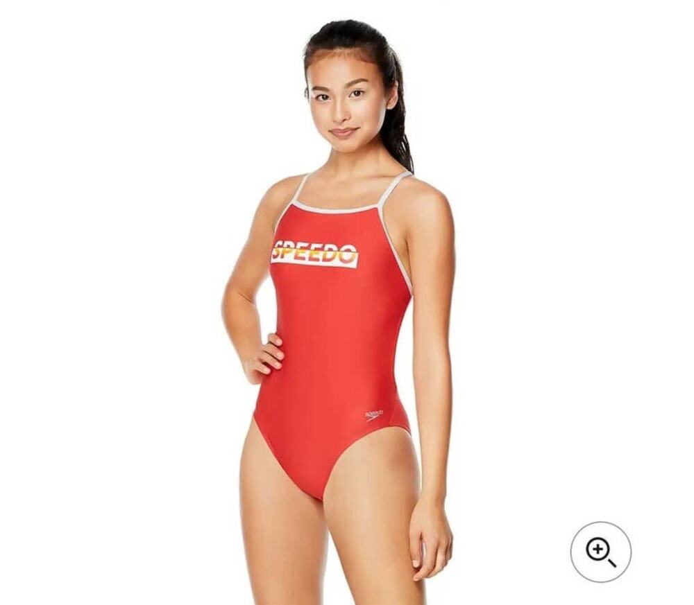 NWT Speedo Endurance Performance Graphic The One Back One Piece swimsuit - 24